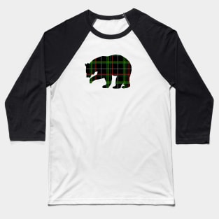 Plaid Bear Baseball T-Shirt